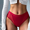 Women Fashion 3PCS/Set Panties Mesh Lingerie Transparent Female Underwear For Woman Low-Rise Underpant Girls Panties Briefs