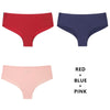 Women Fashion 3Pcs/Lot Seamless Panty Set Underwear Female Comfort Intimates Fashion Low-Rise Briefs Panties Lingerie