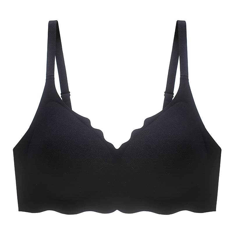 Women Fashion Seamless Bras for Push Up Underwear Sleep Removable Padded Bralette No Trace Brassiere Wireless Comfort Intimate