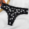 Women Fashion Lace Trim Panties Low-Waist G String Thong Underwear Female Temptation Breathable Lingerie Comfort Intimates