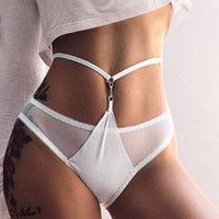 Women Fashion Straps Panties Low-Waist Underwear Female G String Breathable Comfort Temptation Thin Belt Intimates