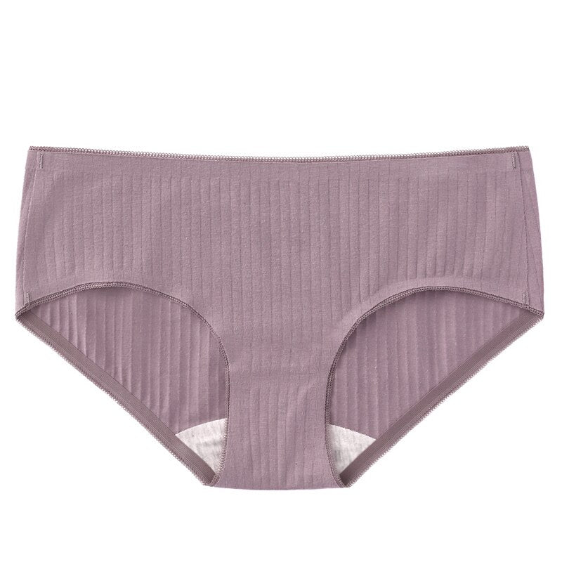 Women Fashion Panties Underwear Seamless Briefs Low-Rise Soft Panty Female Underpants Lingerie