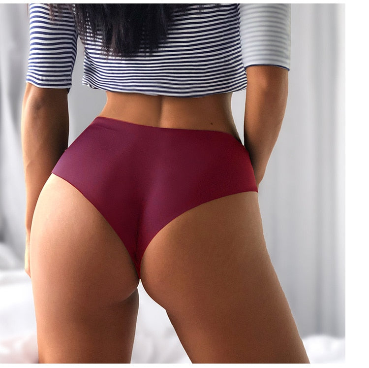 Women Fashion Seamless Panties Underwear Female Comfortable Intimates Fashion Low-Rise Briefs Lingerie