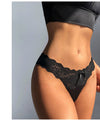 Women Fashion Lace Panties Low-Waist Underwear Female G String Breathable Hollow Out Lingerie Temptation Intimates