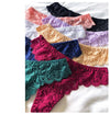 Women Fashion G String Lace Panties Low-Waist Underwear Femal T-Back Thong Transparent Knickers