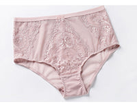 Women Fashion French Lace Embroidery Bra Set Push Up Lingerie Ultra-thin Underwear Set Transparent Panties Underwear