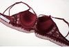 Women Fashion Bandage Lingerie Push Up Bra Set Embroidery Lace Underwear Set Beauty Back Bra Panties Sets