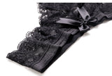 Lalall Sexy LaceThong Bow Panties Female Floral Lace Women Panties Breathable Briefs Ladies Low Waist Transparent Underwear