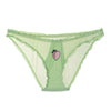 Women Fashion 3Pcs/Lot Lace Lingerie Temptation Low-waist Panties Fruit Ins Embroidery Transparent Briefs Seamless Underwear