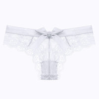 Women Fashion Lingerie G String Lace Underwear Femal T-Back Thong Panties Transparent Knickers