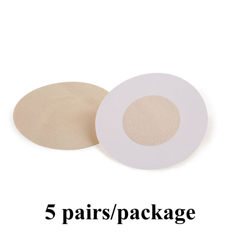 Women Fashion Chest Paste Reusable Silicone Breast Petals Bra Flower Invisible Nipple Stickers Prevent Dew Point Chest Accessories