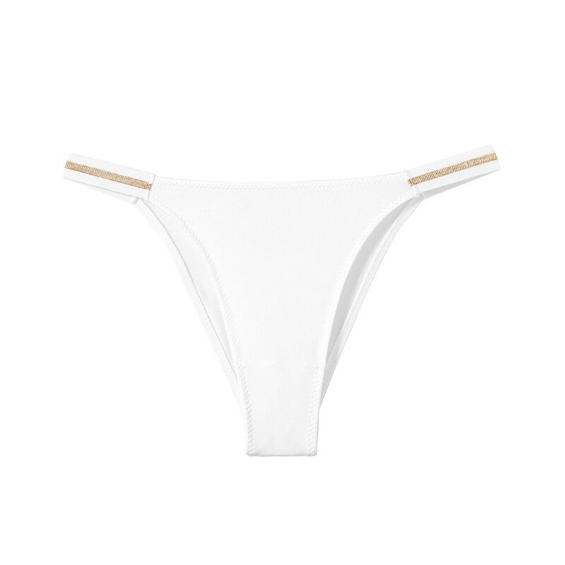 Women Fashion Panties Traceless Ice Silk Underwear Low-Waist G String Briefs Comfortable Bikini Female Lingerie