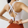 Women Fashion Padded Sports Bra Wire Free Yoga Bralette Lingerie Female Push Up Seamless Brassiere Underwear