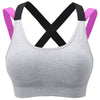 Women Fashion Seamless Sports Bra Wire Free Yoga Padded Bralette Lingerie Beautiful Back Vest Female Thin Fitness Underwear