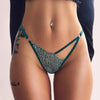 Women Fashion Hollow Out Panties Low-Waist G String Thong Underwear Female Temptation Embroidery Lingerie Ultra Thin Intimat