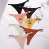 Women Fashion Ice Silk Panties Low-Rise Exquisite Lingerie Female G String T-Pants Underwear Comfortable Thong Intimates