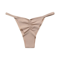 Women Fashion Ice Silk Panties Low-Rise Temptation Lingerie Female G String Underwear No Trace Thong Breathable Intimates
