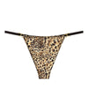 Women Fashion Ice-Cream Panties Low-Waist Leopard Underwear Thong Female G String Lingerie Temptation No Trace Intimates