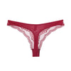 Women Fashion Lace Panties Low-Rise Temptation Thong Lingerie Female G String Transparent Underwear Elasticity Intimates