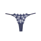 Lalall Women Sexy Lace Panties Low-waist G String Thong Underwear Female Temptation Embroidery Lingerie Flowers Intimates