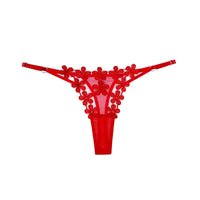 Women Fashion Lace Panties Low-Waist G String Thong Underwear Female Temptation Embroidery Lingerie Flowers Intimates