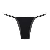 Lalall Women Sexy Straps Panties Low-waist Underwear Female G String Breathable Lingerie Temptation Thin Belt Intimates