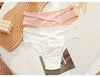 Women Fashion Panties Low-Rise Elasticity Lingerie Female G String Hollow Out Underwear Ice-Cream Bandage Intimates