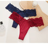 Women Fashion Lace Panties Low-Waist Underwear Thong Female G String Breathable Lingerie Temptation Transparent Intimates