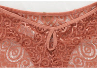 Women Fashion Lace Panties Low-Rise Temptation Lingerie Female G String Transparent Underwear Hollow Out Briefs Intimates