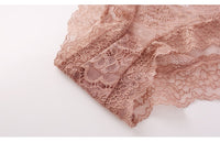 Women Fashion Lace Panties Low-Rise Temptation Lingerie Female G String Transparent Underwear Breathable Briefs Intimates
