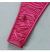 Women Fashion Rhinestone Bra Set Lingerie Underwear Silk Intimate Push Up Bra Garters 4 Piece Underwear