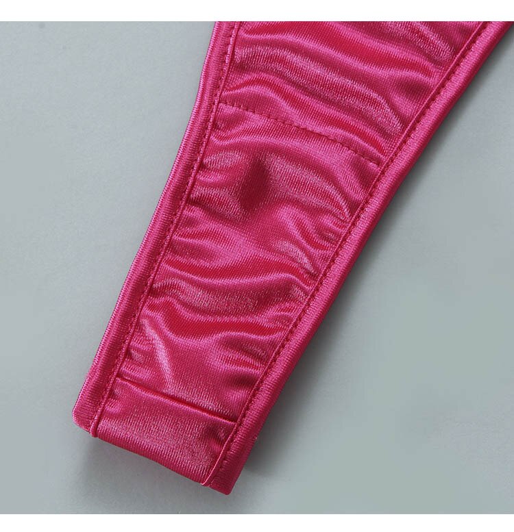 Lalall Luxury Rhinestone Bra Set Lingerie Sexy French Underwear Silk Intimate Push Up Bra Garters 4 Piece Erotic Woman Underwear