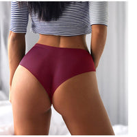 Women Fashion 2Pcs/Lot Sexy Seamless Panties Underwear Female Comfortable Intimates Fashion Low-Rise Briefs Lingerie Drop Shipping