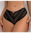 Women Fashion Panties Lace Underwear Low-Waist Briefs Hollow Out G String Underpant Soft Transparent Female Lingerie