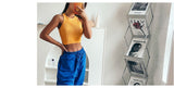 Lalall Women Seamless Bra Sexy Wire Free Bralette Lingerie Thread Sleeveless Vest Female Quick Dry Cropped Navel Underwear