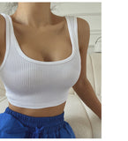 Lalall Women Sexy Bras Seamless Thread Sport Yoga Vest Tops Underwear Fitness Lounge Tank Wireless Soft Brassiere Lingerie