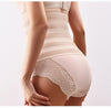 Women Fashion High Waist Shaping Panties Lace Breathable Body Shaper Slimming Tummy Underwear Plus Size Butt Lifter Seamless Brie