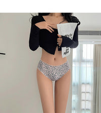 Women Fashion Panties Briefs Hollow Out Lingerie Embroidery Transparent Panty Sweet Underwear Soft Underpants