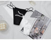 Women Fashion Straps Panties Low-Waist Underwear Female G String Breathable Temptation Thin Belt Intimates