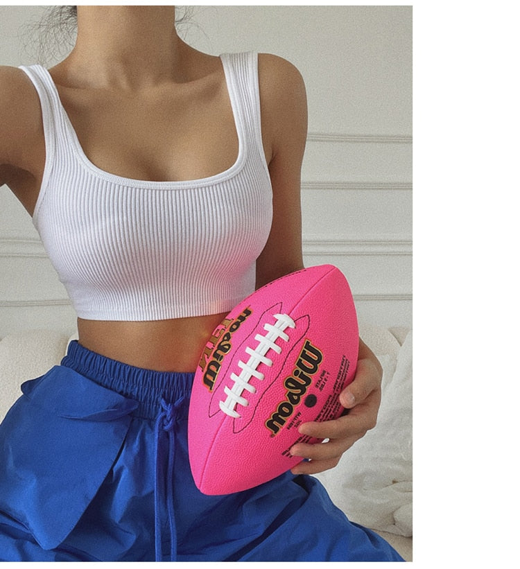 Women Fashion Bras Seamless Thread Sport Yoga Vest Tops Underwear Fitness Lounge Tank Wireless Soft Brassiere Lingerie