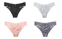 Women Fashion Lace Panties Low-Waist Underwear Female G String Breathable Hollow Out Lingerie Comfortable Intimates