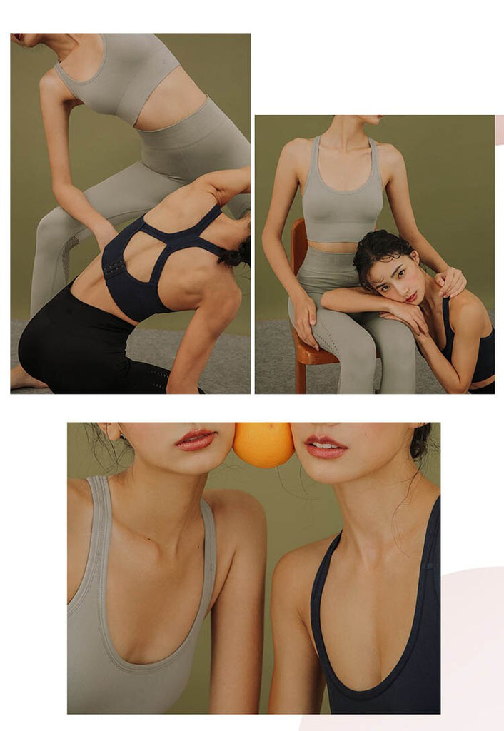 Lalall 3 Pieces Bras For Women Underwear Sexy Lingerie Add pad Bra Seamless Push Up Tops Bralette Brassiere Wireless Sports Vest