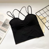 Lalall New Sexy Bralette Women Brassiere Underwear Ultra Thin Vest Top Push Up Bra Summer Lingerie Beautiful Back Camisole