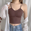 Women Fashion Bralette Underwear Ultra Thin Vest Top Push Up Bra Lingerie Beautiful Back Camisole